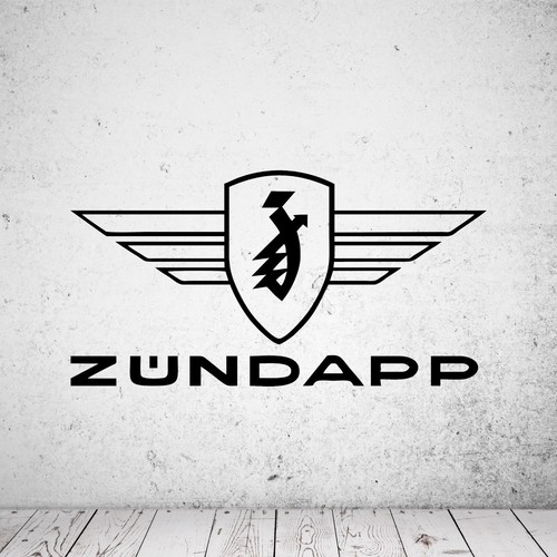 Adesivo murale zündapp - adesivo,