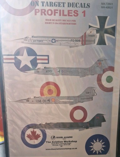 Model alliance f 104 - 1/72,