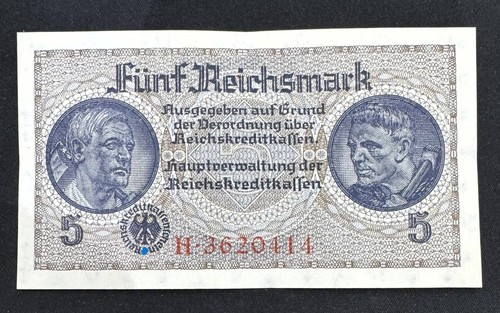 Germania wwii 5 reichsmark - germania,