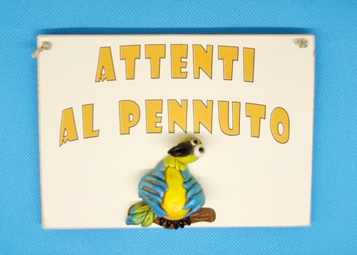 Targa animali legno - targa,