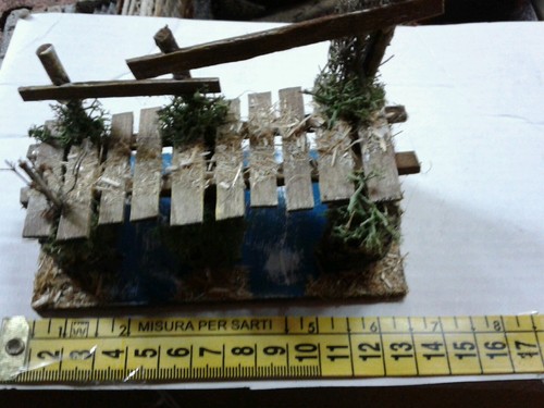 Ponte legno acqua minuterie - acqua,