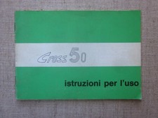 Moto Guzzi Cross 50 manuale