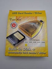 Travel Flash Built-in Disk + Smart media Card Reader NEW POI /writer