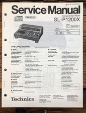 Technics SL-P1200X Lettore CD