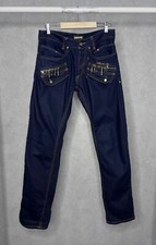 Jeans ABSOLUT JOY vintage pantaloni denim blu taglia S