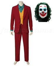 Abito elegante da uomo 2019 film clown costume deluxe costume joker Halloween
