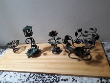 LOTTO MISTO DI VARI OGGETTI ANTICHI D'EPOCA IN FERRO BATTUTO