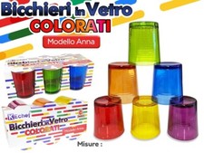 Set Servizio 6 Pezzi Bicchieri