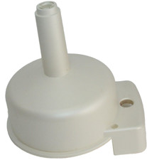 CAMPANA BIALETTI MOKONA CF40  CF41 COVER SCOCCA PLASTICA BIANCO PERLA