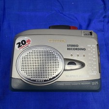 Aiwa HS-JS175 Lettore Cassette Stereo/Radio AM/FM/Registratore Testato Funzionante