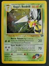 POKEMON Koga's Beedrill 9/132  Gym Challenge  - INGLESE