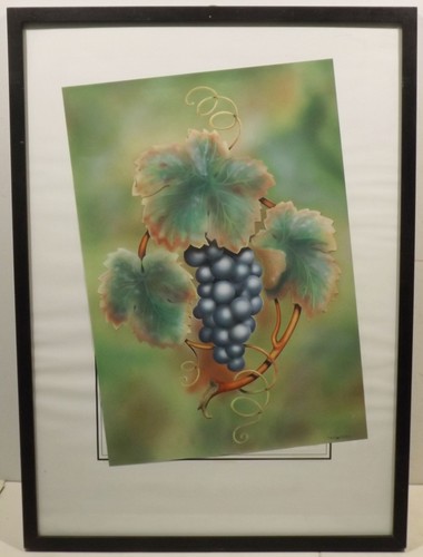 Uva ramo con foglie - am,