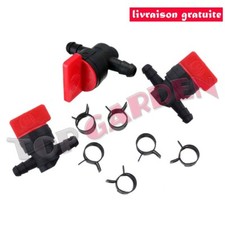 3x Robinet d'essence et Clamp
