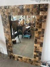 Specchio Etnico Cornice Riflessi In Madreperla