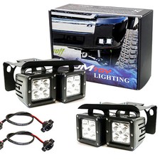 80W CREE LED Pods w/ Foglight