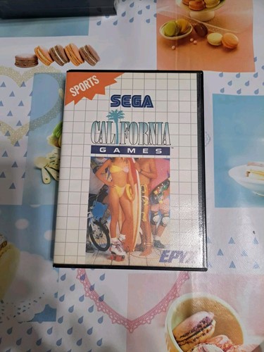 California games sega - games, master