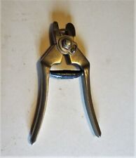 Vintage Pinza taglia cavi e guaine elettriche, ditta ECEF, anni '50/'60, ottima