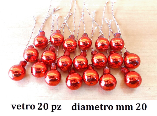 Set palline vetro - set, in