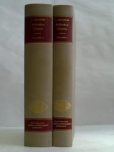 Bibliotheca chemica a - bibliotheca, chemica.