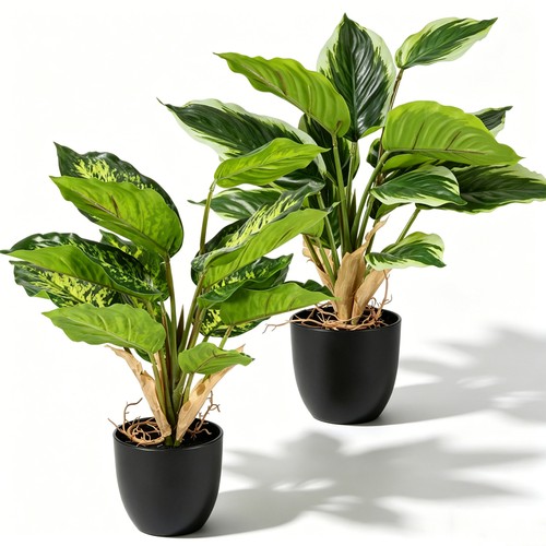 Set piante finte 35cm - 2,