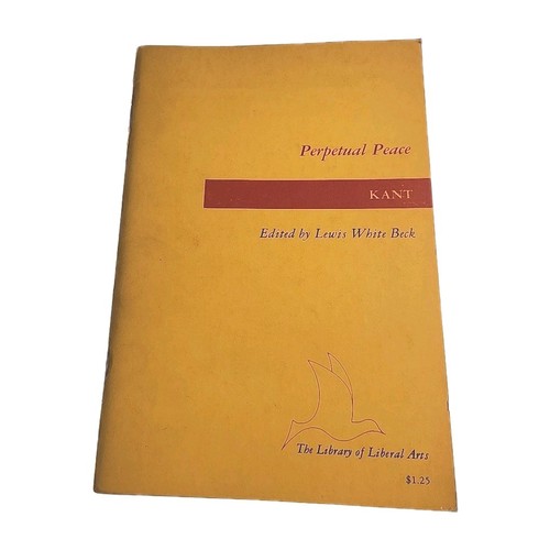 Perpetual peace kant - perpetual,