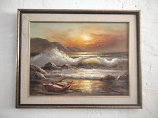 QUADRO DIPINTO PITTORE JEROME