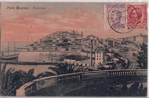 F233 postcard port mauritius - port,