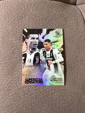 TOPPS CHROME CHAMPIONS LEAGUE 2018 19 SUPERSTAR JUVENTUS CRISTIANO RONALDO