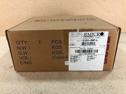 Supermicro sys e102 9ap - supermicro, sys-e102-9ap-l