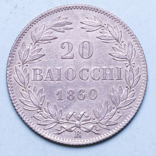Pio baiocchi 1860 anno - ix,