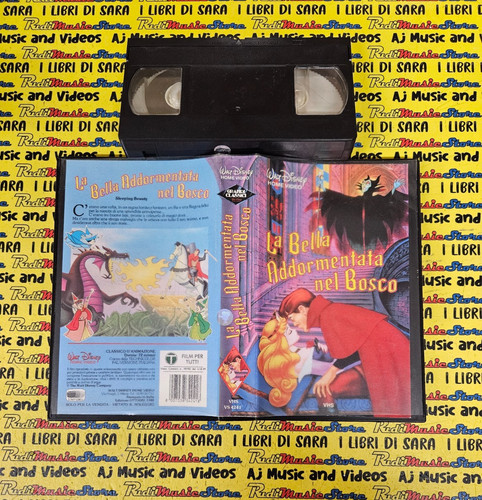 Vhs film bella addormentata - vhs,