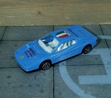 BBURAGO FERRARI TESTAROSSA FORZA NAPOLI 1986-87 Scala 1:43 REPLICA RESTAURO 4157