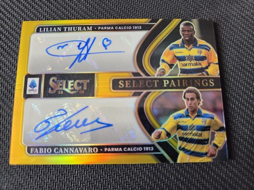 Scheda autografo calcio lilian - calcio,