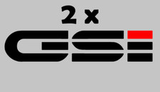 2 adesivi Opel Corsa Kadett