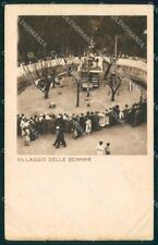 Roma Città Giardino Zoologico Villaggio Scimmie cartolina MX2751