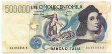 500000 LIRE BANCA D'ITALIA