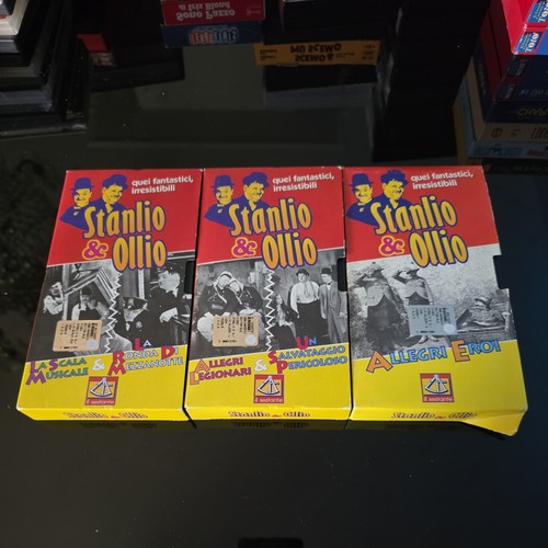 Vhs stanlio ollio - vhs, e