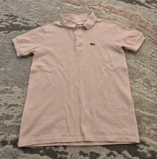Polo manica corta Lacoste rosa