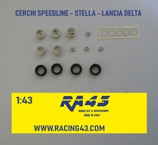 1/43 Cerchi Wheels Speedline Lancia Delta 