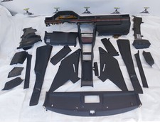 cruscotto mercedes w124 tunnel cassetto modanature radica pannelli griglie nero