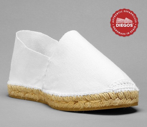 Autentiche espadrillas bianche