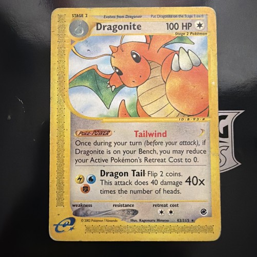 Dragonite 165 non holo rare - 43/165,