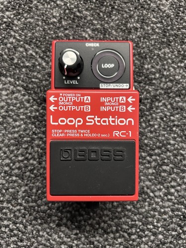 Boss loop station pedale - boss, rc-1