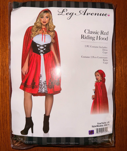 Classic red riding - hood, adult
