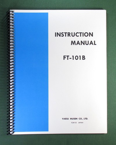 Yaesu 101b manuale - yaesu,