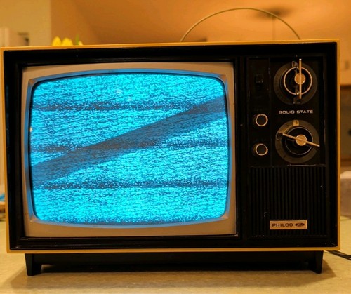 Portatile vintage philco - tv,