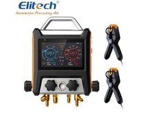 ELITECH - Gruppo manometrico digitale a 4 vie per gas refrigerante - MS-400
