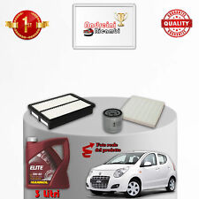 KIT TAGLIANDO 3 FILTRI E OLIO SUZUKI ALTO 1.0 50KW 68CV DAL 2009 ->