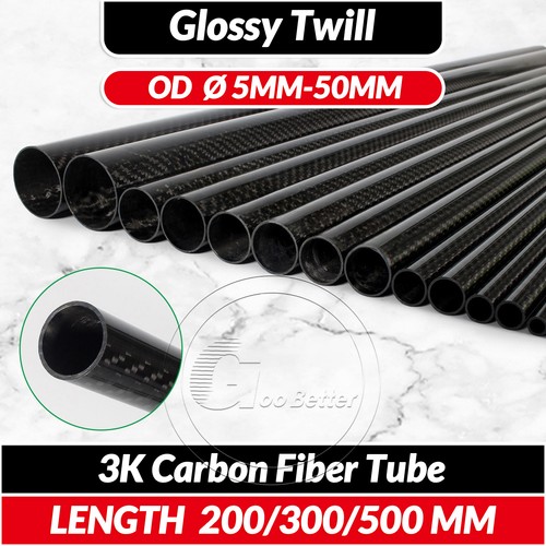 Tubo fibra carbonio 3k - fibra,