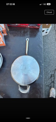 Padella acciaio inox - padella,